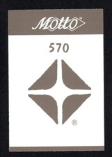 ARCO Vintage 1987 Motto Game Trivia Card #570