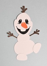 Olaf Frozen Inspired. Scrapbook, Card Making Paper Piecing