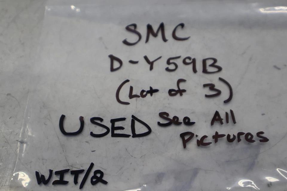 SMC D-Y59B Switch Sensors Used With Warranty (Lot of 3) - Image 3 of 4