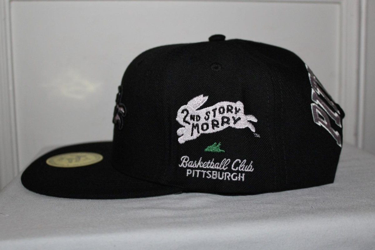 PITTSBURGH 2nd STORY MORRY Black Fives NEGRO Basketball Snapback