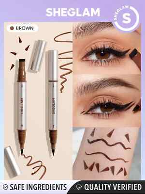 Sheglam 3 Farben Wing It Waterproof Liner Duo hochpigmentiert matt Eyeliner