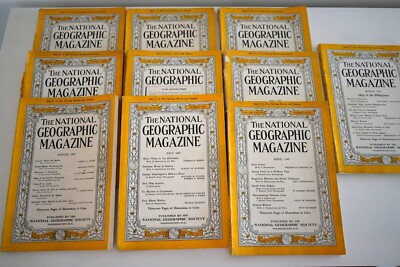 National Geographic Magazines – Choose Your Issues From 1980-1999, History & Culture