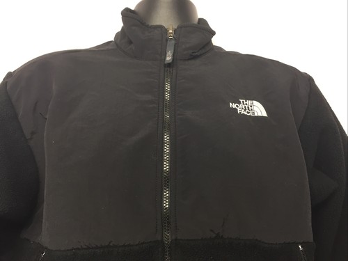 The North Face YOUTH/JUNIOR Denali Polartec Fleece Jacket Full Zip Black Size L - Picture 2 of 12