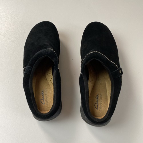 Clarks Clogs Roseville Echo Women's Suede Comfort insoles Size 9 M - Picture 4 of 6