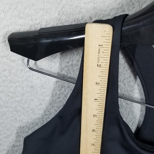 Nike Swoosh Women's Size S Support Padded Sports Bra Tank Black DV9897-010 NWT - 第 4/10 張圖片