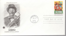 2008 First Day of Issue - Black Cinema Stamp - Caldonia - PCS