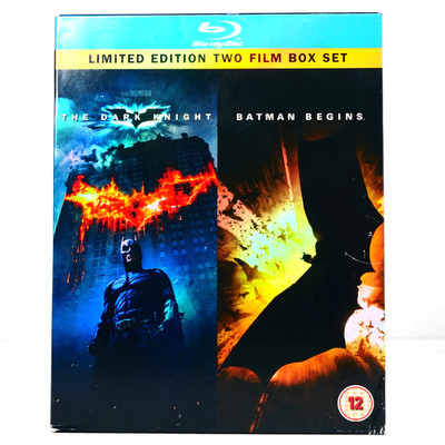 The Dark Knight & Batman Begins Bluray Limited 3-Disc Edition Nolan Bale Ledger