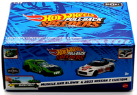 Hot Wheels Pull-Backs 2-Pack 1:43 Auto / Cars Muscle And Bown & 2023 Nissan Z
