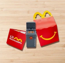NEW McDonalds Lil McDonald’s #12 Burger Grill 2025 Happy Meal