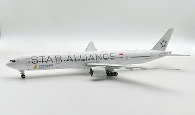WB MODELS 1/200 777-312 SINGAPORE AIRLINES STAR ALLIANCE 9V-SYL B-777-302-1