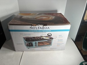 Nostalgia Retro 3-in-1 Family Size Electric Breakfast Station.