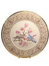 Lenox 1972 Boehm Birds Plate Mountain Bluebird 10 3/4" Made in USA