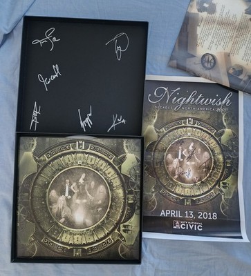 Nightwish - Decades 3 Vinyls Box Set.   **Signed****  + Poster(Signed)