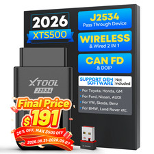 2026 Xtool Xts500 J2534 Pass-thru Programmer Oem Reprogramming Diagnostic Tool
