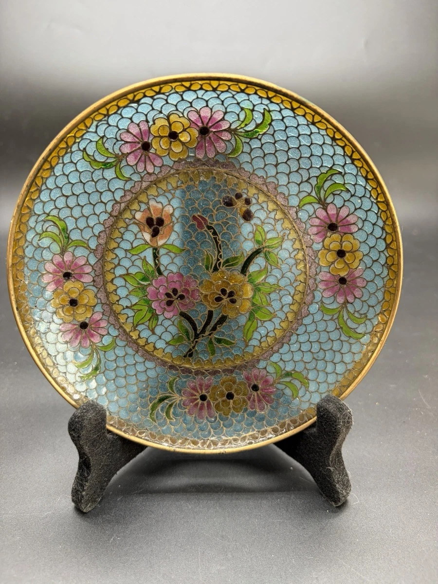 中国古董黄铜盘子| eBay