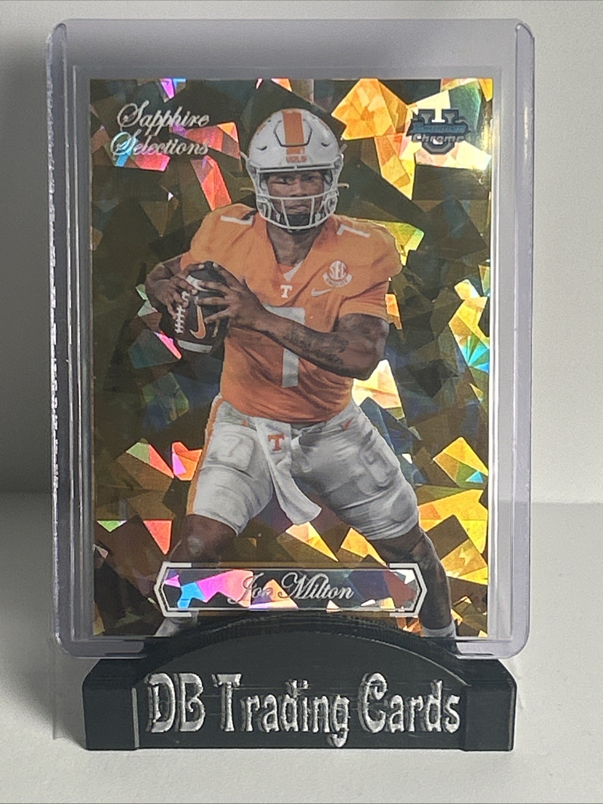 JOE MILTON 2023 BOWMAN U CHROME SAPPHIRE SELECTIONS GOLD #SS-11 /50