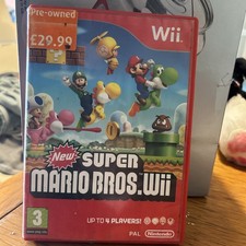 New Super Mario Bros. Wii (Wii) PEGI 3+ Platform Expertly Refurbished Product