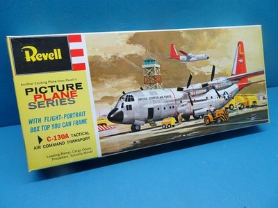 1/140 Revell (1971) H-183: Lockheed  C-130 A Air Transport (Picture Plane SERIE)