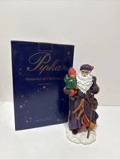 Pipka 11" Santa  "The Christmas Traveler” 13930 Ltd Ed # 1769/4500