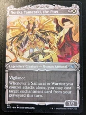 Norika Yamazaki, The Poet (Showcase) 311 NEO Uncommon Kamigawa: Neon Dynasty MTG