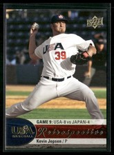 2009 Upper Deck USA National Team Retrospective Kevin Jepsen USA #USA-11