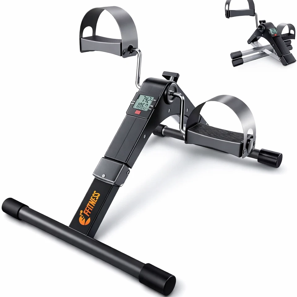 FFitness FSES8110 Pédalier De Rééducation Pour Mini Cyclette Pliable Noir - Photo 1/4