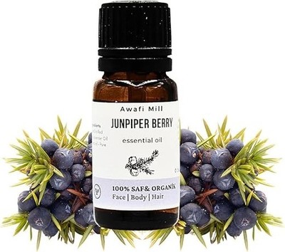 AWAFI MILL Juniper Berry Essential Oil  From Turkey (Juniperus communis) - 10 ML