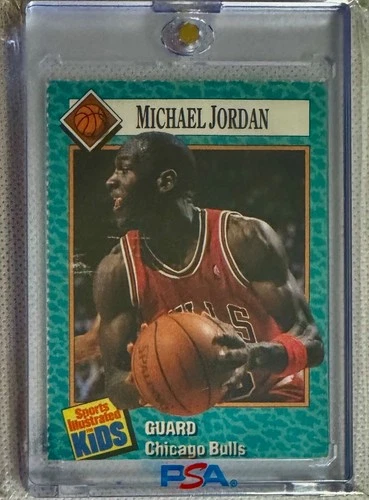 Michael Jordan 1989 Sports Illustrated for Kids, Card #16 - Some Surface Issues