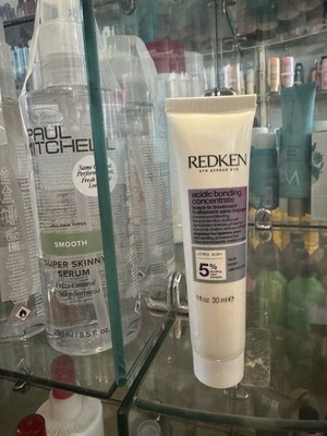 Redken Acidic Bonding Concentrate Leave-In Conditioner 1 fl oz Travel Size Tube