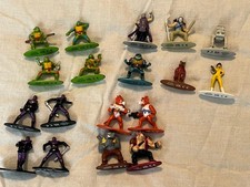 Teenage Mutant Ninja Turtles Nano Metal 18-Pack Series 1 Die-cast Figures No Box