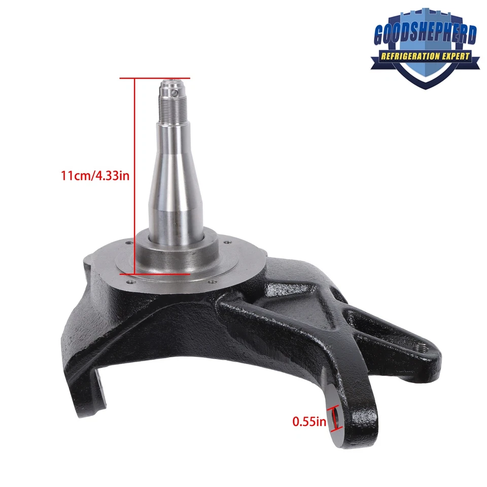 Street Edge 2' Drop Lowering Spindles For 1983-1996 97 Nissan 720/D-21/Hardbody - Image 3 of 4