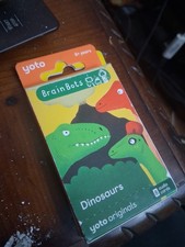 New Yoto BrainBots: Dinosaurs Audio Card Collection 8 Card Pack 4 Hours Age 6 