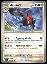 Unfezant 135/162 Uncommon Temporal Forces Pokemon NM
