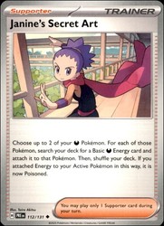 Janine's Secret Art 112/131 Prismatic Evolutions