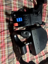 Logitech Flight Yoke Throttle System - Black