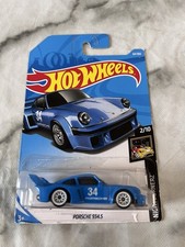 Hot Wheels 2018 64/365 - PORSCHE 934.5 - Blue Long Card 2/10