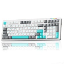 LINGBAO K98 96% Mechanical Creamy Wireless Gaming Keyboard Number Pad