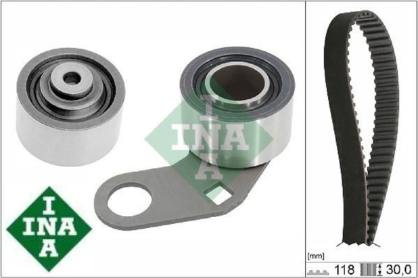 INA 530073310 Zahnriemensatz Zahnriemen Satz FüR Land Rover-image