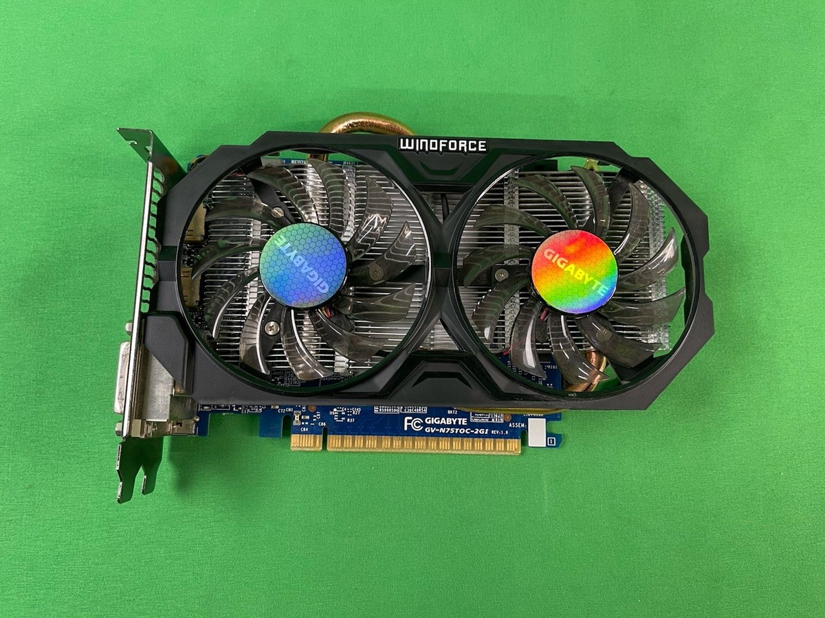 GIGABYTE NVIDIA GeForce GTX 750 Ti 2GB GDDR5 Graphics Card