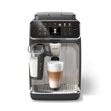 Philips 4400 LatteGo Fully Automatic Espresso Machine, Black Chrome - EP4447/90