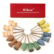 Leather Edge Burnishing Bits   Complete Set of 15 for Full Edge Finishing on ...