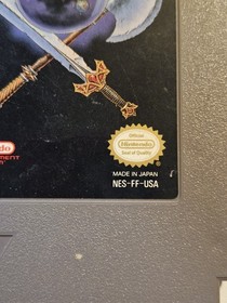 Final Fantasy (Nintendo NES, 1990) Cartridge Only, Tested! Working! Authentic!