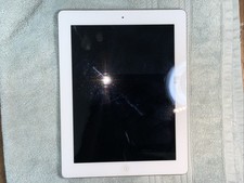 Apple iPad 4th Gen A1458 16GB Wi-Fi White 9.7 in Retina Display Good Condition