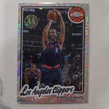 Kawhi Leonard 2025-26 Topps Chrome Silver Mojo #44 Clippers NBA Basketball
