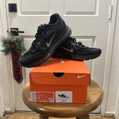 Nike Air Max Triple Black Reflective Running Shoes Men size 9.5