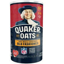 Quaker Old Fashioned Instant Whole Grain Oatmeal, 42 oz Canister Dry Oats