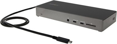 StarTech DK31C4DPPD USB C Dock - Triple Monitor USB Type-C Docking Station New