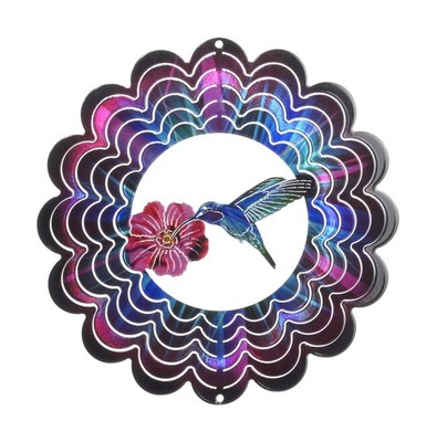 Fuchsia Hummingbird Kaleidescope Eycatcher, Medium