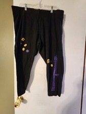 Torrid Size 3 Tangled Capri Leggings No Pockets