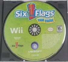 Six Flags Fun Park (Nintendo Wii, 2009) Tested Working Video Game
